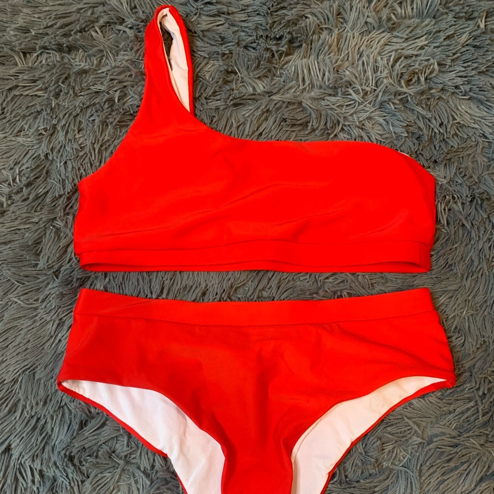 SHEIN Red Bikini